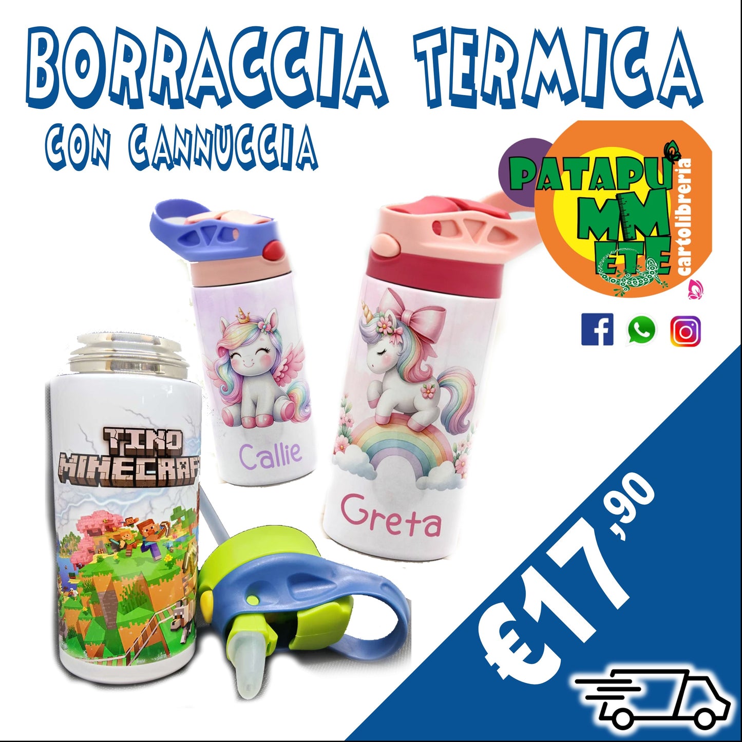 BORRACCIA TERMICA CON CANNUCCIA