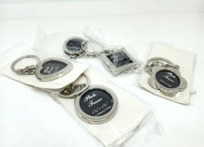 PORTACHIAVE PORTAFOTO METALLO