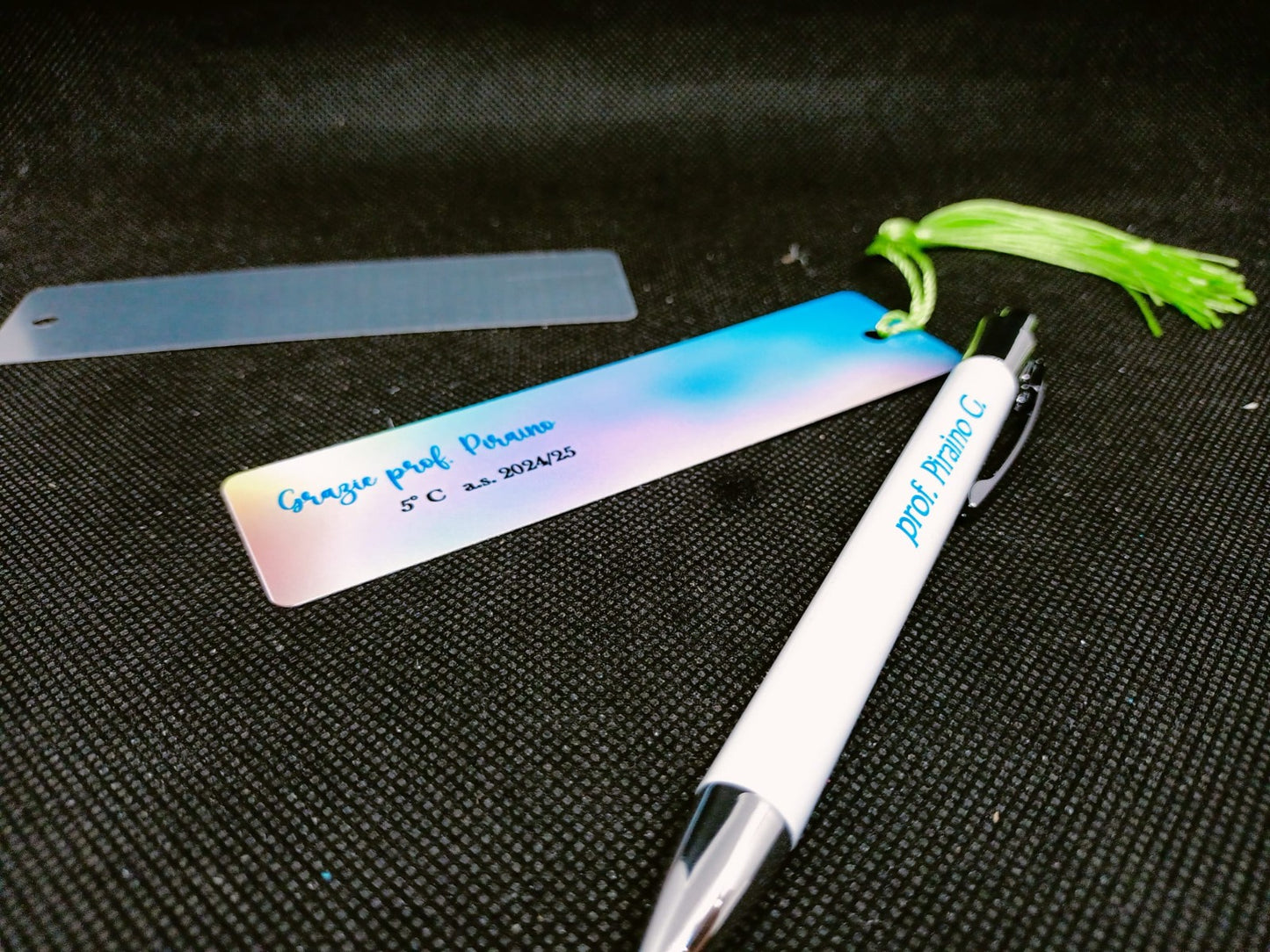 PENNA FUSTO IN METALLO STAMPATA