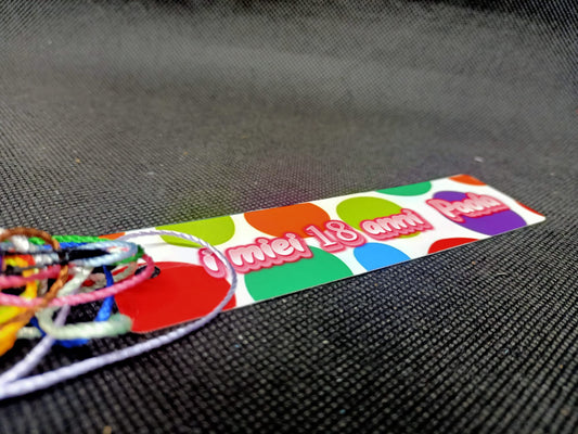 SEGNALIBRO ALLUMINIO CON NAPPINA