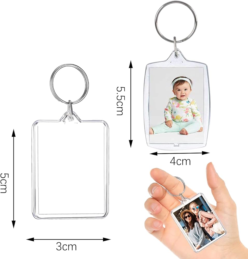 PORTACHIAVI IN ACRILICO TRASPARENTE