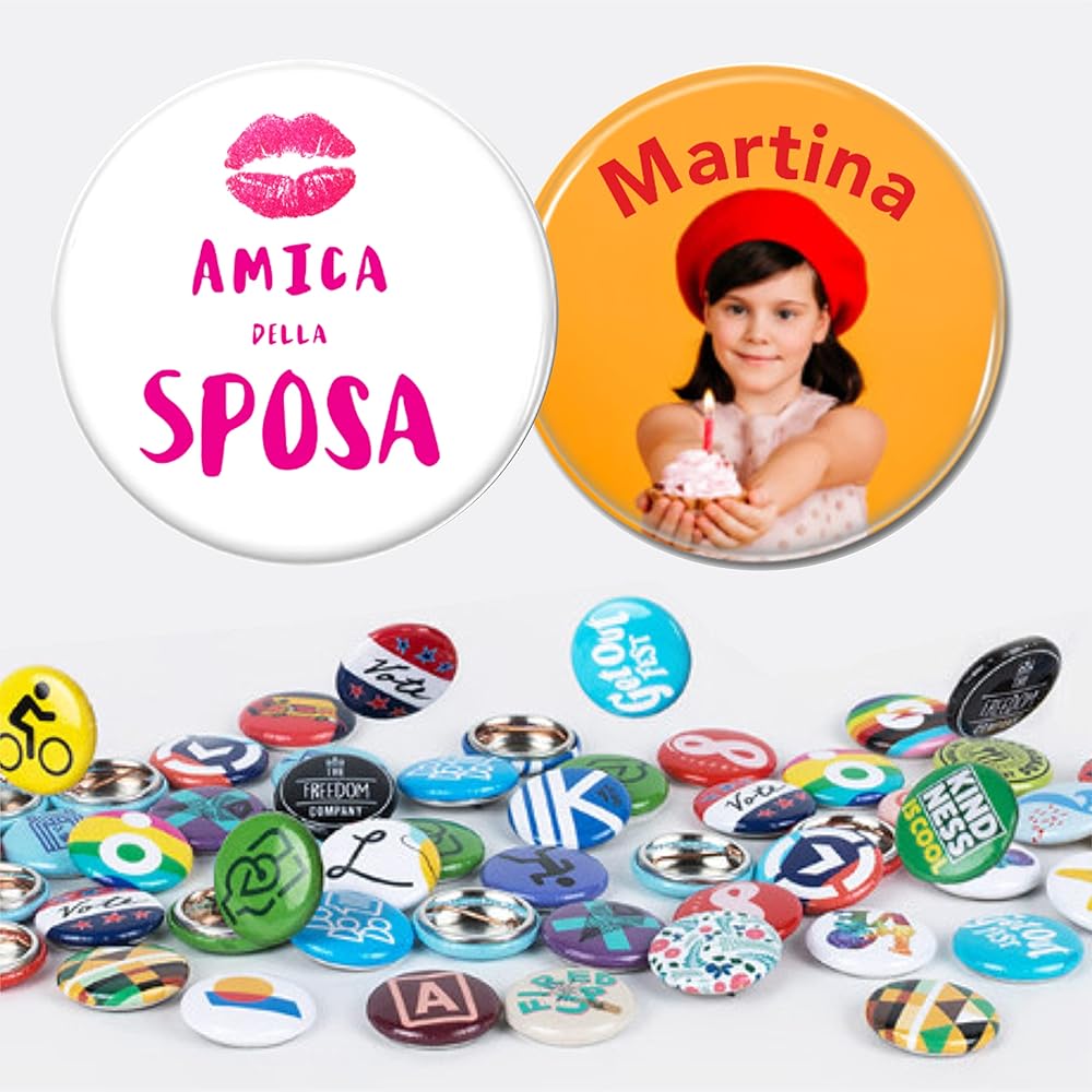 SPILLE PERSONALIZZATE 3.8 CM