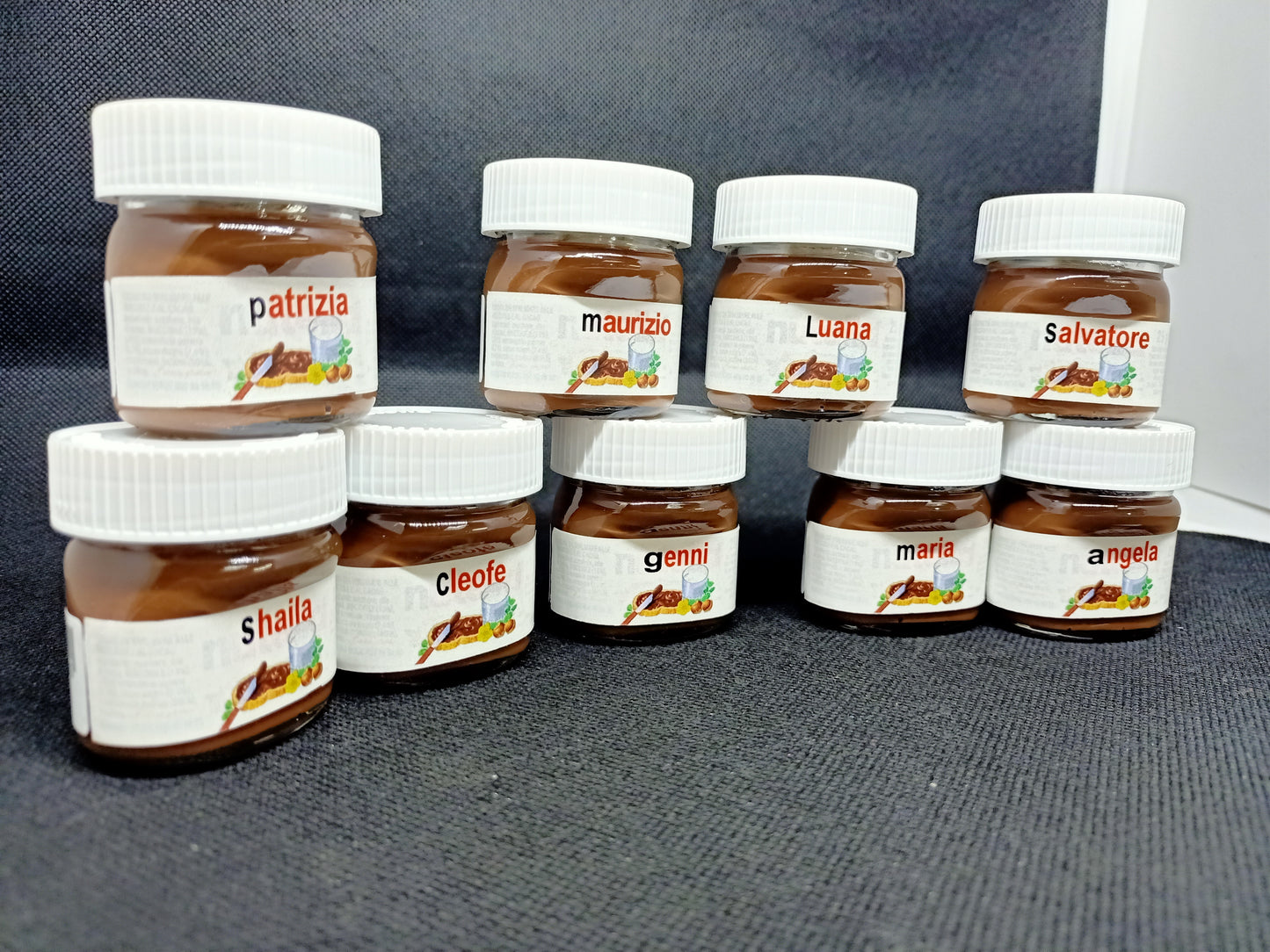 MINI VASETTO NUTELLA 25 gr PERSONALIZZATO