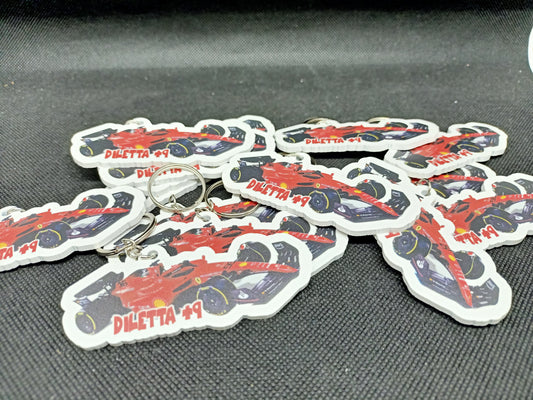 SAGOMINA PORTACHIAVE IN PLEX O LEGNO