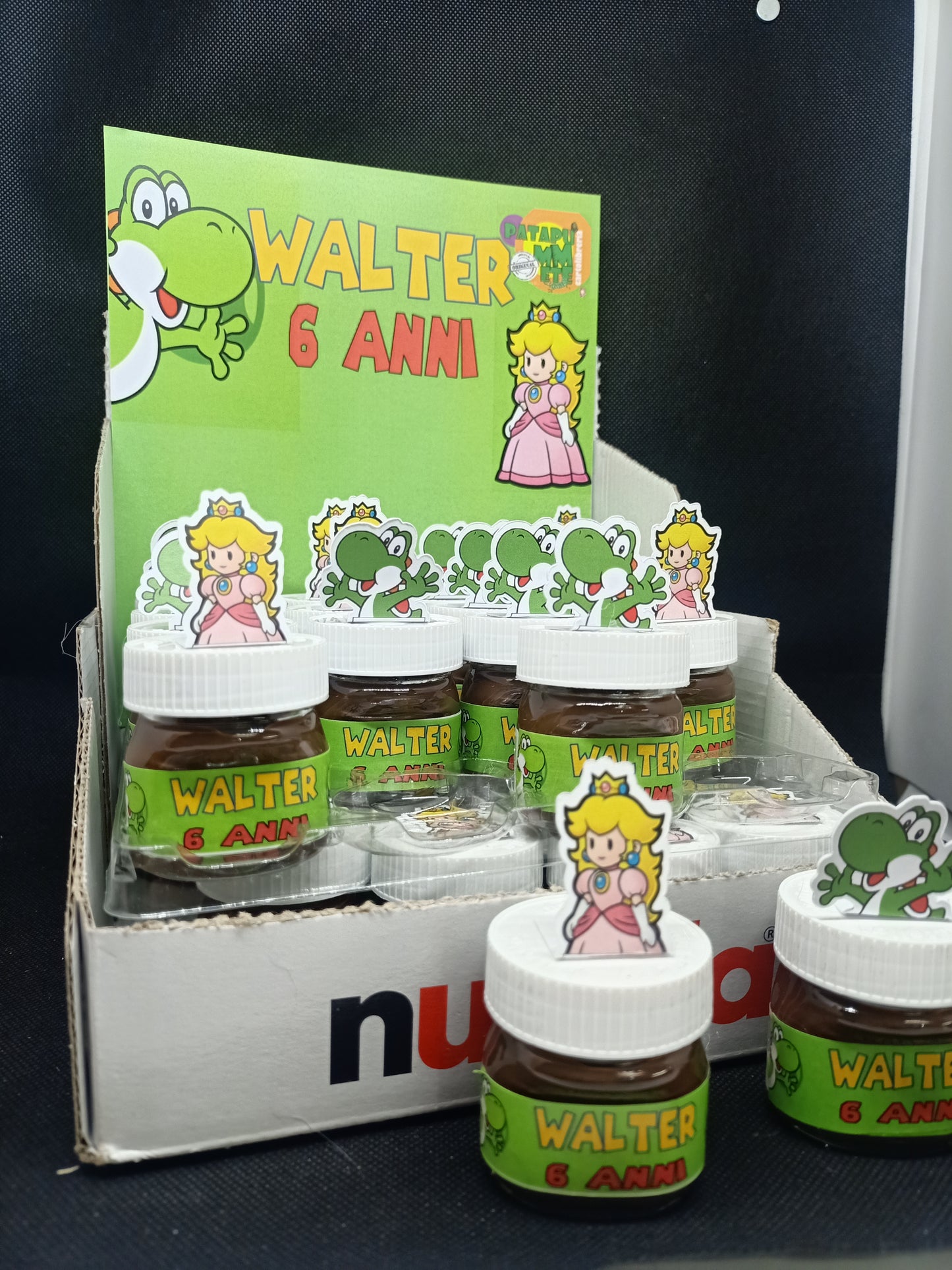 MINI VASETTO NUTELLA 25 gr PERSONAGGIO 2D