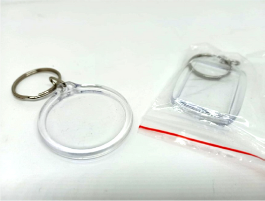 PORTACHIAVI IN ACRILICO TRASPARENTE