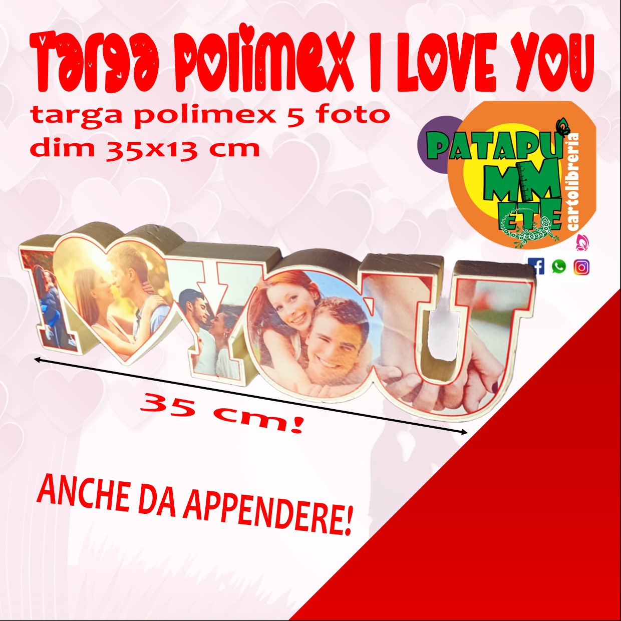 TARGA PERSONALIZZATA POLIMEX