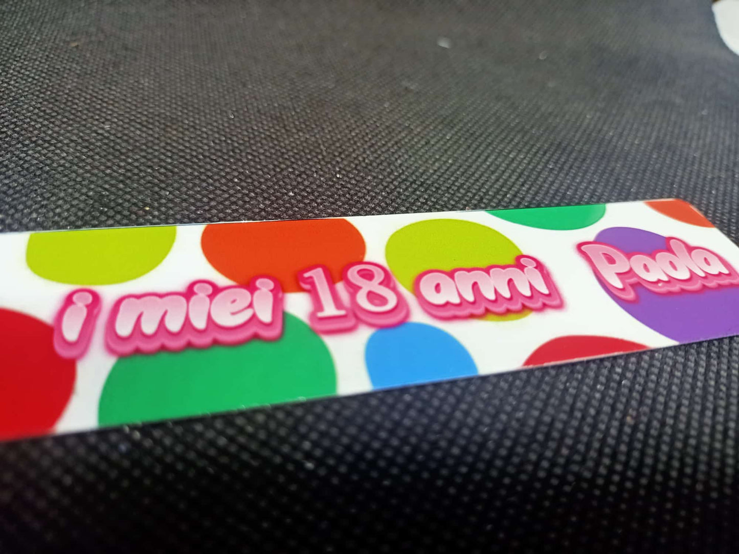 SEGNALIBRO ALLUMINIO CON NAPPINA