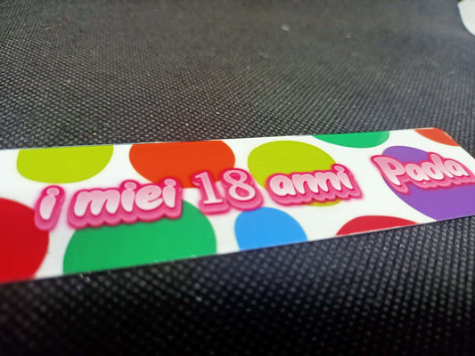 SEGNALIBRO ALLUMINIO CON NAPPINA