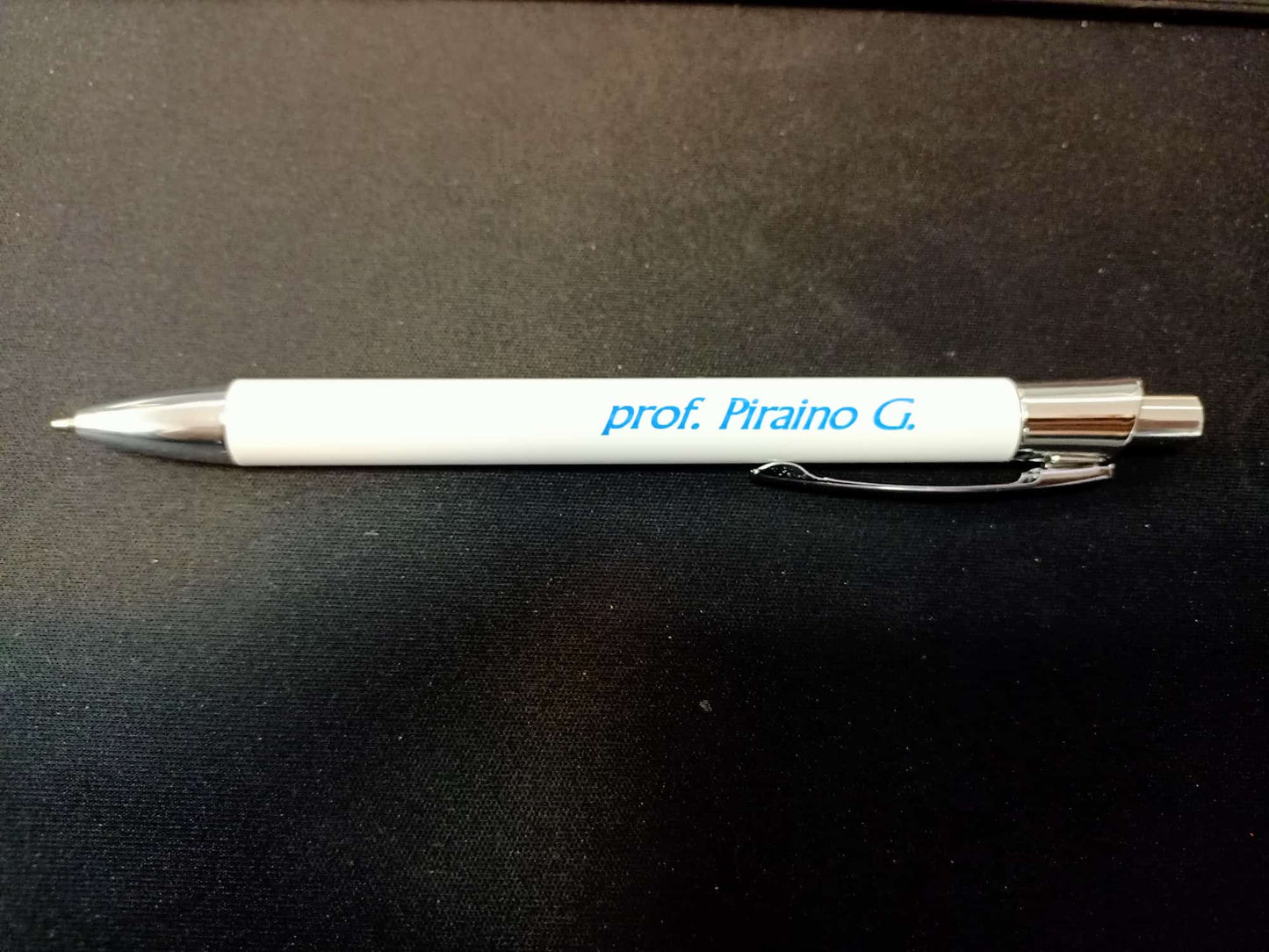 PENNA FUSTO IN METALLO STAMPATA