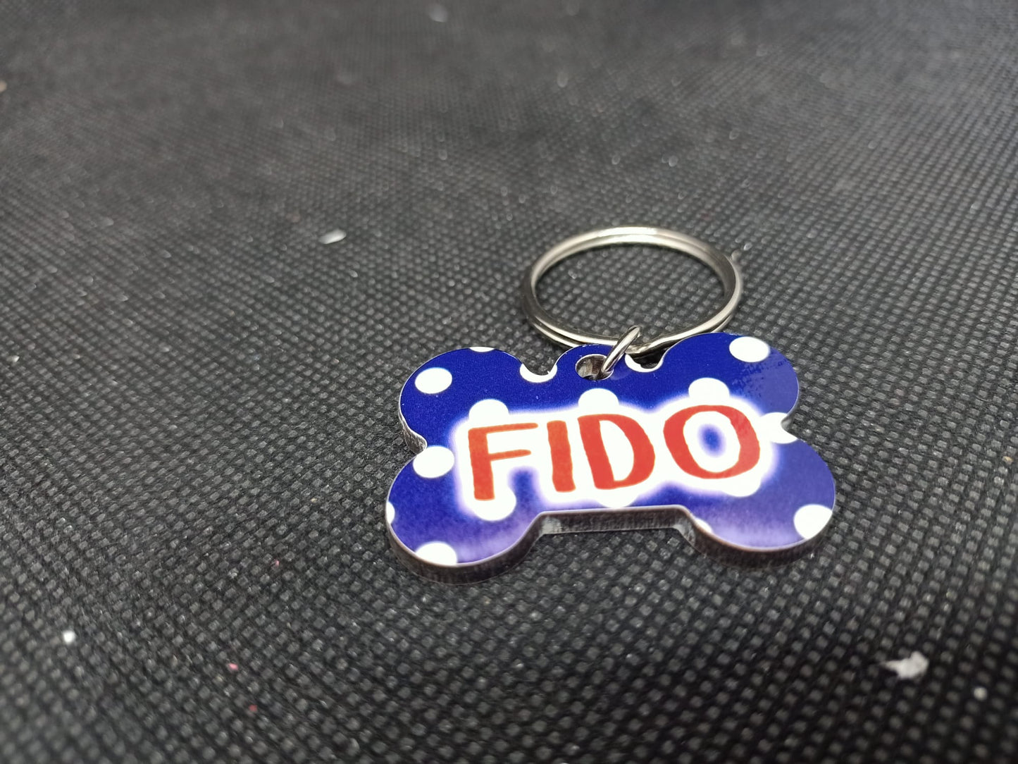 MEDAGLIETTA COLLARE PVC CANE O GATTO CON NOME E NUMERO