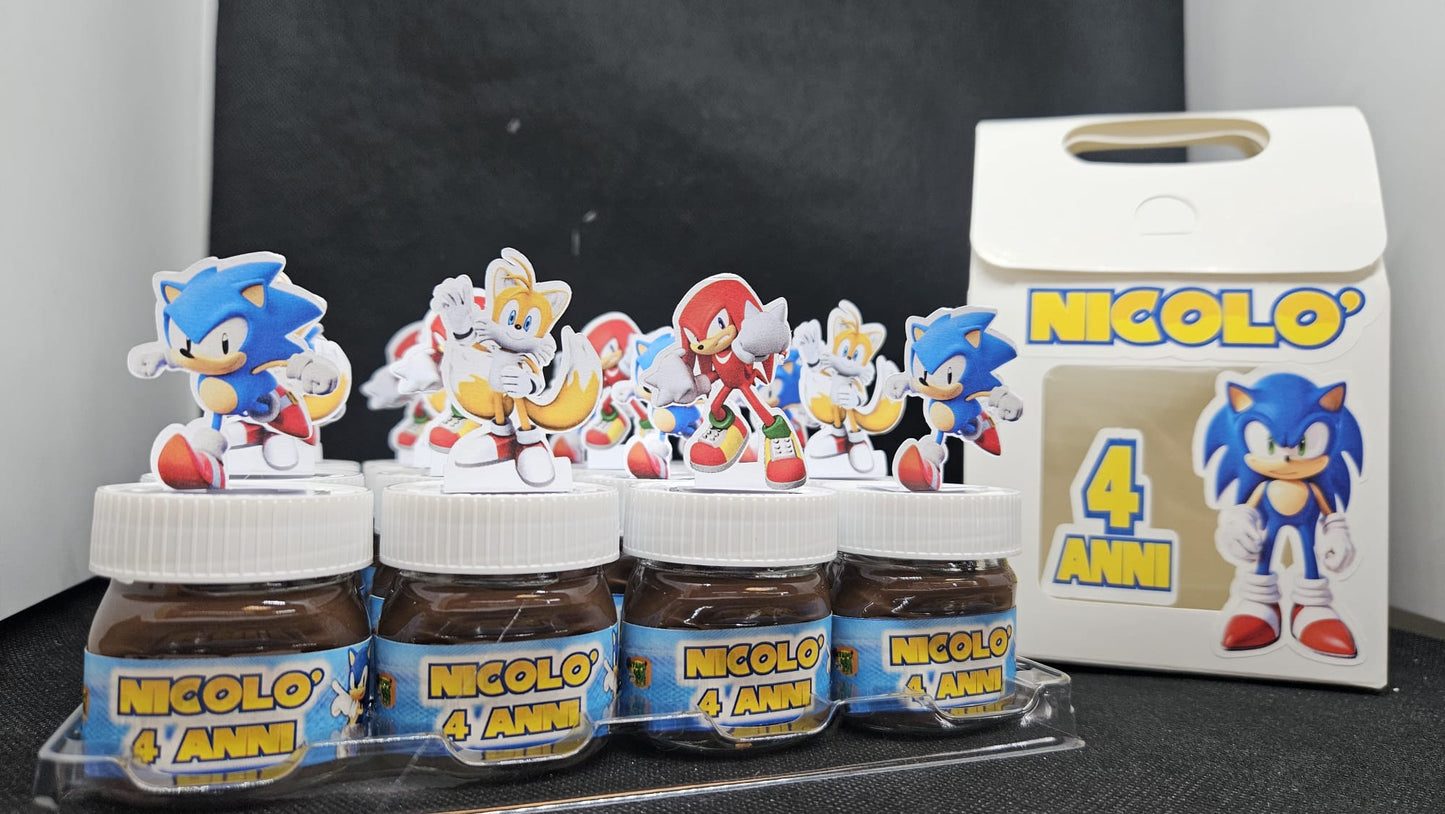 MINI VASETTO NUTELLA 25 gr PERSONAGGIO 2D