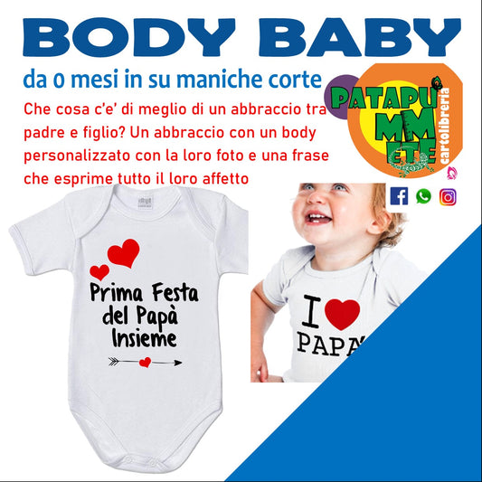 BODY PERSONALIZZATO BEBE'