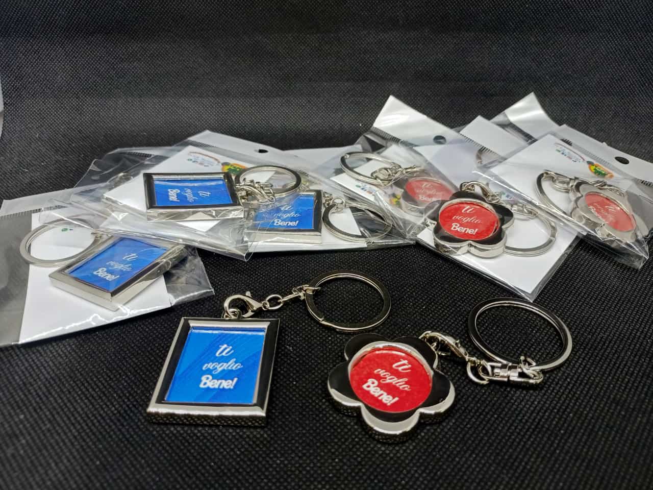 PORTACHIAVE PORTAFOTO METALLO