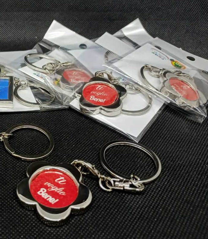 PORTACHIAVE PORTAFOTO METALLO