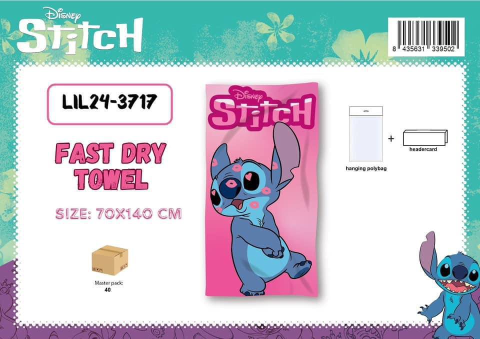 TELO MARE PERSONAGGI CARTONI 70X140 CM