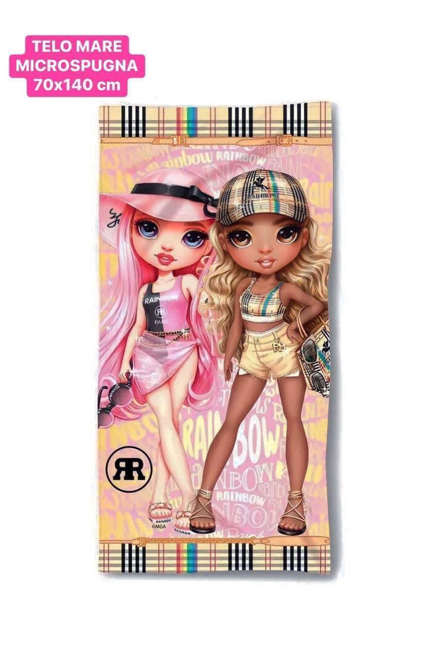 TELO MARE PERSONAGGI CARTONI 70X140 CM