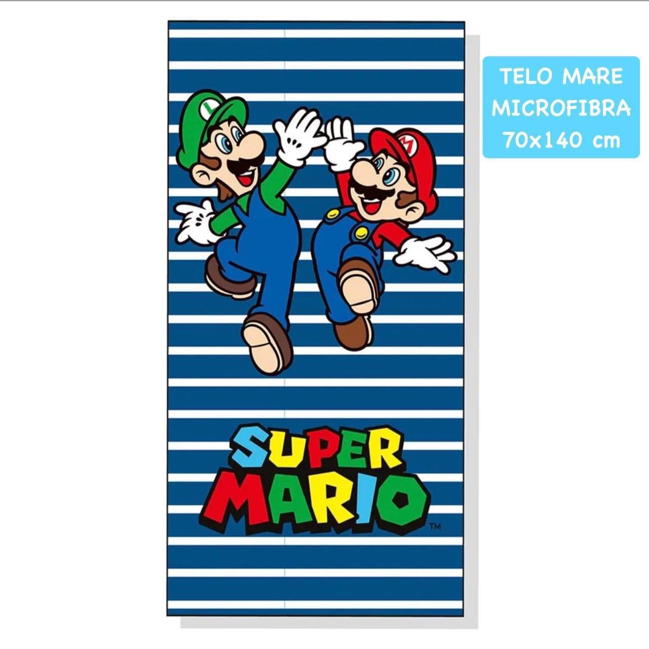 TELO MARE PERSONAGGI CARTONI 70X140 CM