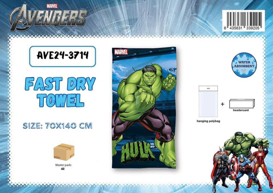 TELO MARE PERSONAGGI CARTONI 70X140 CM