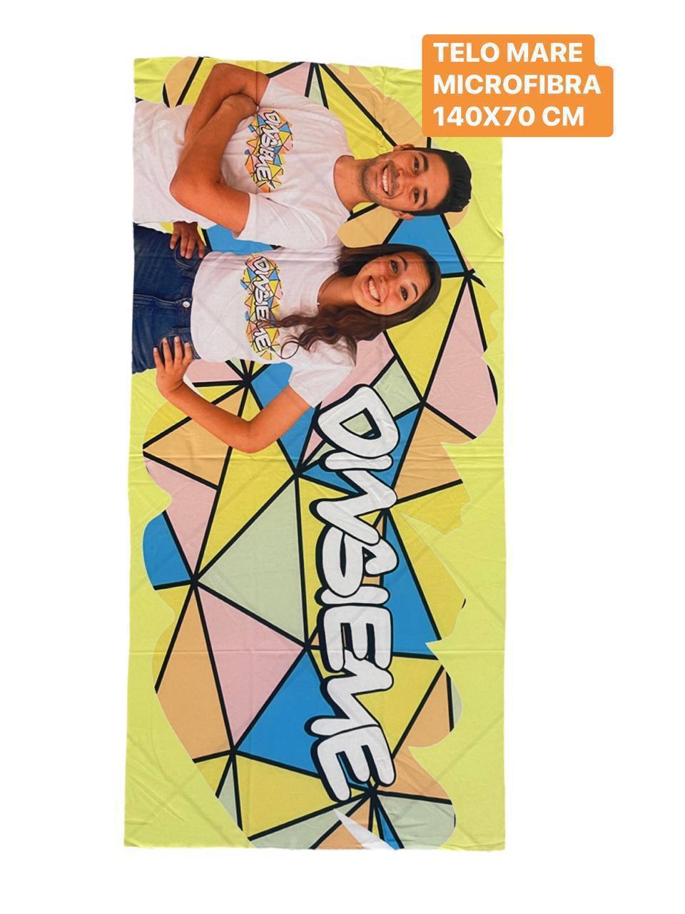 TELO MARE PERSONAGGI CARTONI 70X140 CM