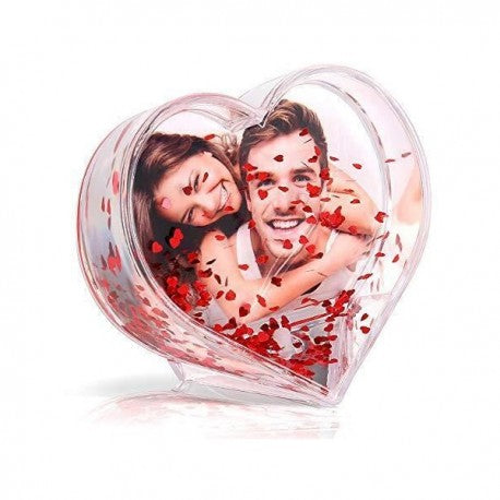 GLOBO CON FOTO a forma di Cuore
